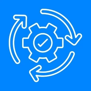 ไอคอนที่สื่อถึงการวางแผนป้องกันระยะยาว ของบริการป้องกัน กำจัดแมลงและสัตว์รบกวน สำหรับองค์กร