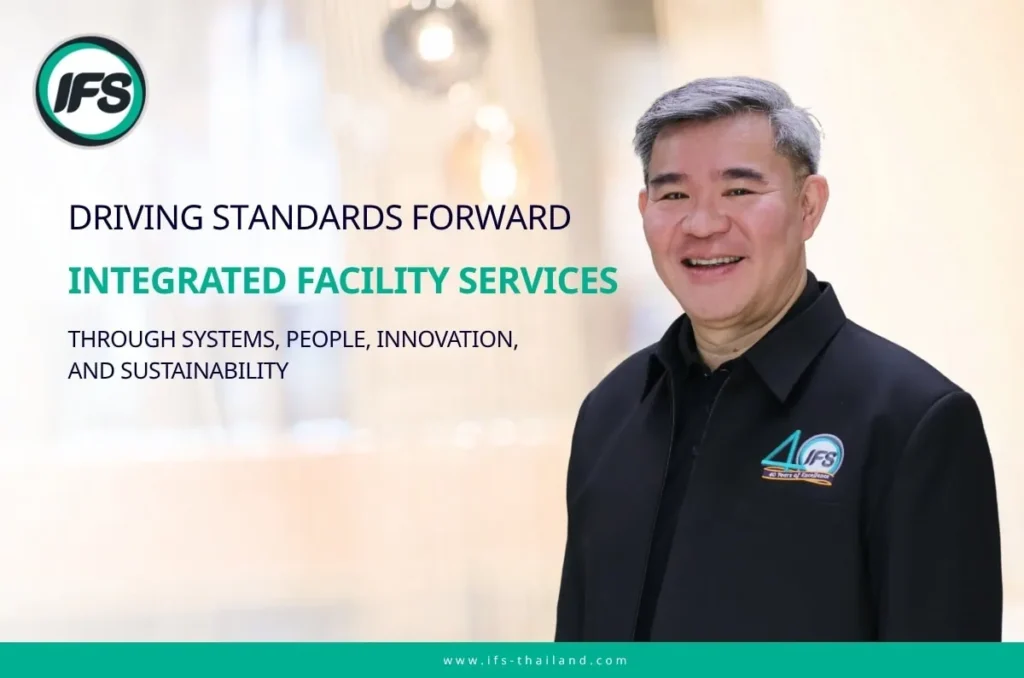 รูปผู้บริหารกลุ่มบริษัท ไอเอฟเอส ฟาซิลิตี้เซอร์วิสเซส จำกัด คุณสรรพเพ็ชญ์ พจสัณห์