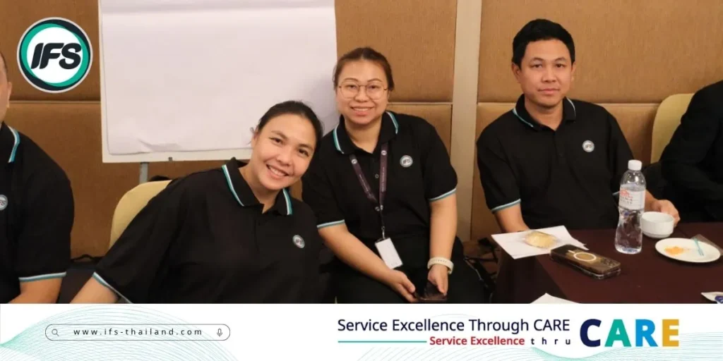 ผู้เข้าร่วมกิจกรรม IFS Leaders Forum 2026 ของกลุ่มบริษัท ไอเอฟเอส ระหว่างกิจกรรมพัฒนาศักยภาพผู้นำ ของกลุ่มบริษัท ไอเอฟเอส (ไอเอฟเอส ฟาซิลิตี้ เซอร์วิสเสจ จำกัด)